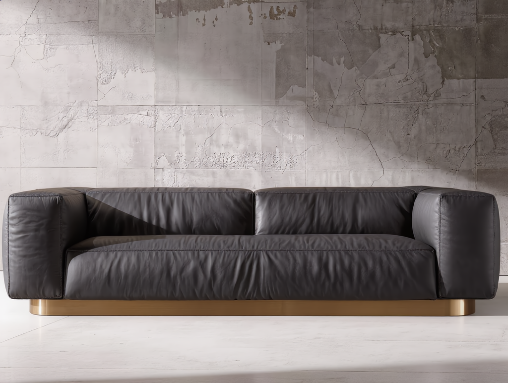 Monarch Leather Sofa